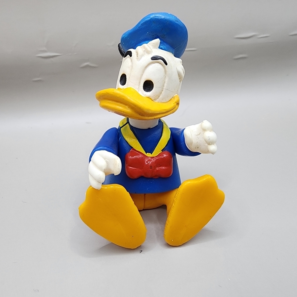 1984 Donald Duck Posable 3" Disney Vintage - Picture 4 of 5